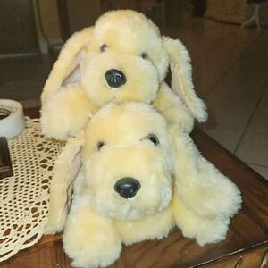 Sound mates furry dog slippers size small women's 5-7